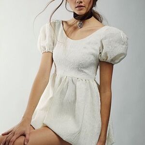 Sister Jane Puff Sleeve Mini Dress Size S